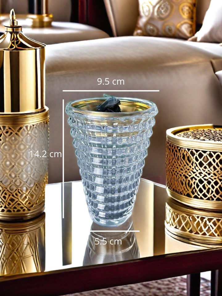 Luxury Crystal-Finished Bakhoor Burner